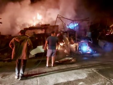 Tragedia en Limache: hallan dos cuerpos sin vida tras incendio que consumió dos casas