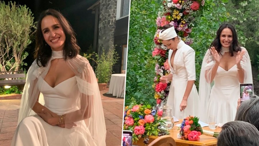 Tras seis años de relación, Fernanda Urrejola y Francisca Alegría sellan su amor en una íntima boda