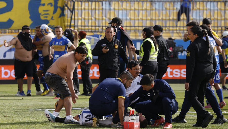 Ignacio González de Everton sufrió conmoción cerebral y fracturas tras choque con Zampedri