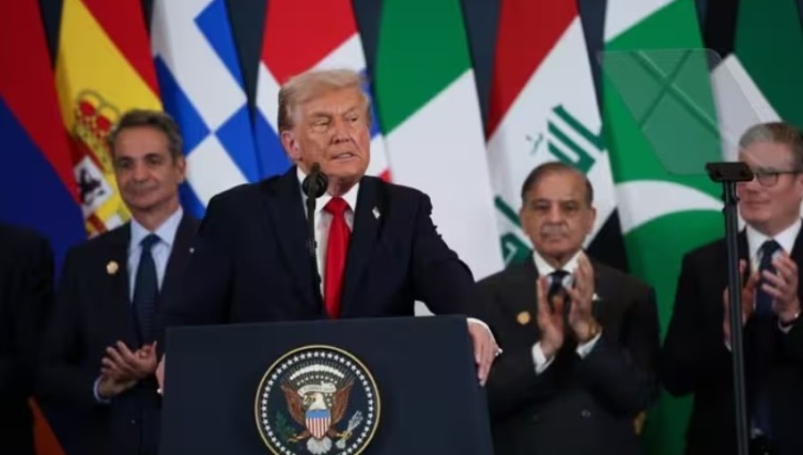 Trump asegura que aliados en Oriente Próximo están dispuestos a "enderezar" a Hamás
