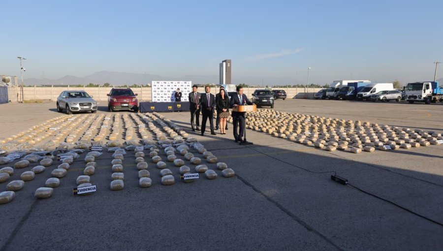 Detenidos en operativo que permitió incautar 800 kilos de droga quedaron en prisión preventiva