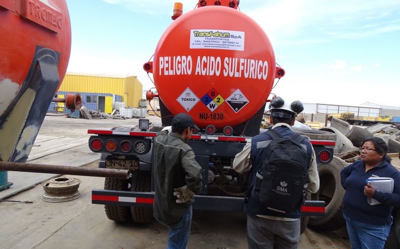 Enami informa que derrame de ácido sulfúrico en la planta de El Salado no provocó daños a vecinos