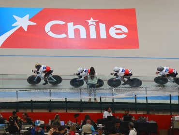 Cuarteta masculina establece nuevo récord nacional en su estreno en el Mundial de Ciclismo Pista de Chile
