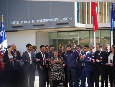 Inauguran amplio y moderno cuartel de la Brigada de Investigación Criminal de la PDI en Limache: albergará a 44 detectives