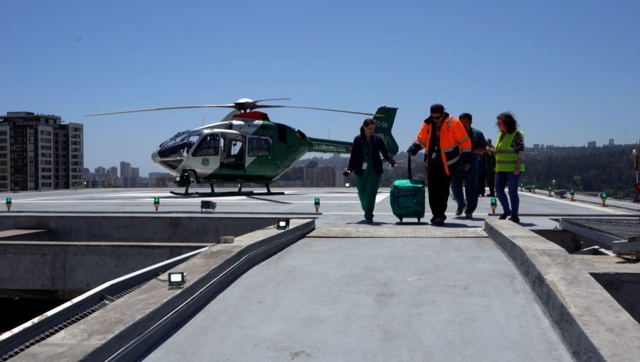 Hospital Fricke de Viña del Mar concreta exitoso trasplante de corazón gracias a operativo aéreo liderado por Carabineros