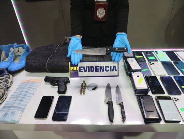 Megaoperativo en la región Metropolitana permite la detención de 16 miembros de "La Jauría": banda operaba en el eje Alameda