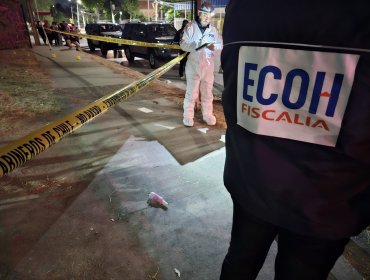 PDI y Fiscalía investigan homicidio con características de ajuste de cuentas en Recoleta