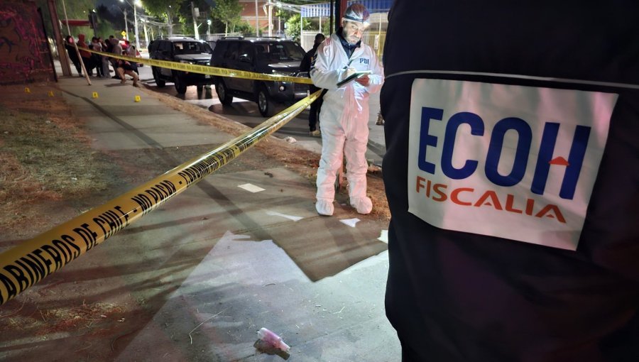 PDI y Fiscalía investigan homicidio con características de ajuste de cuentas en Recoleta