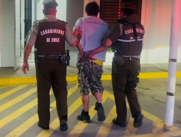 Sujeto con tobillera electrónica, armado y con amplio prontuario intentó atropellar a Carabinero en Conchalí