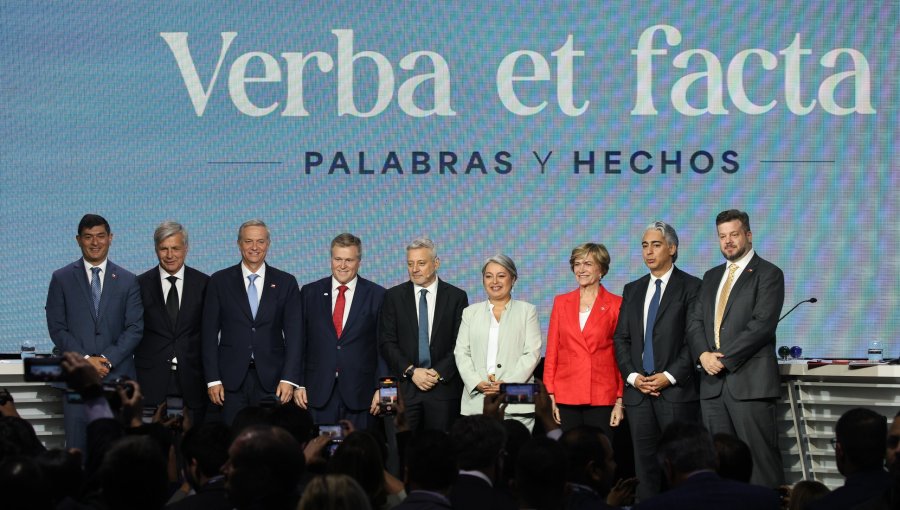 Así será el debate de este domingo que organiza Canal 13 y que tendrá a todos los presidenciables
