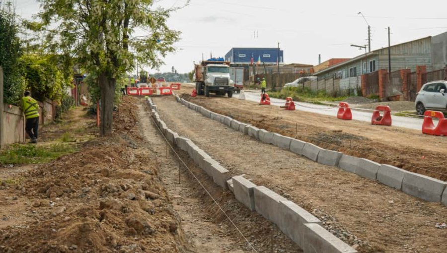 Dan inicio a obra vial estratégica para la conectividad de la Villa Independencia de Viña