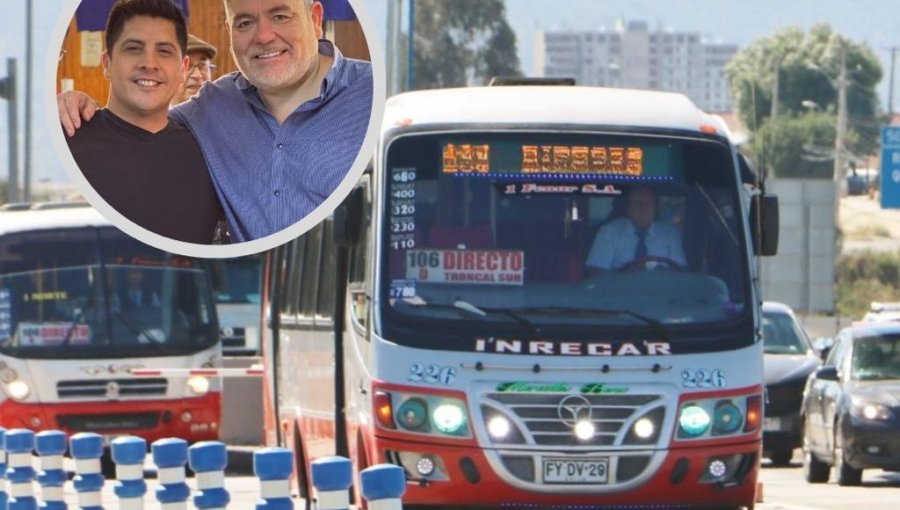 Tras gestiones del diputado Venegas y Christian Cárdenas, se reforzará el servicio de microbuses en los horarios punta en Quilpué