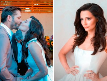 Luego de cinco años de relación, Magdalena Müller se casó con su pareja en una íntima ceremonia