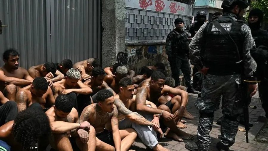 Al menos 60 muertos y 81 detenidos deja megaoperativo contra el Comando Vermelho en favelas de Río de Janeiro