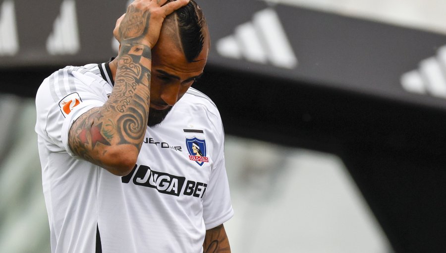 Arturo Vidal y la complicada temporada de Colo-Colo: "Nos falta tener un poco más de suerte"