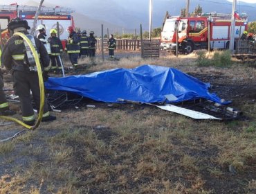 Confirman identidad de piloto fallecido tras capotar avioneta en sector 21 de Mayo: era el presidente del Club Aéreo de San Felipe