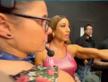 Nicole Moreno estalló con periodista tras polémica pregunta en el backstage de Fiebre de Baile: "Quiero que borren la entrevista"