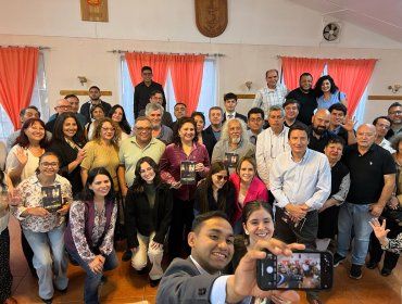 Sebastián Zamora presentó en Villa Alemana y San Felipe su biografía «Cabo Zamora: Caso Pío Nono»