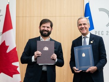 Presidente Boric y Primer Ministro de Canadá actualizaron acuerdo entre ambos países