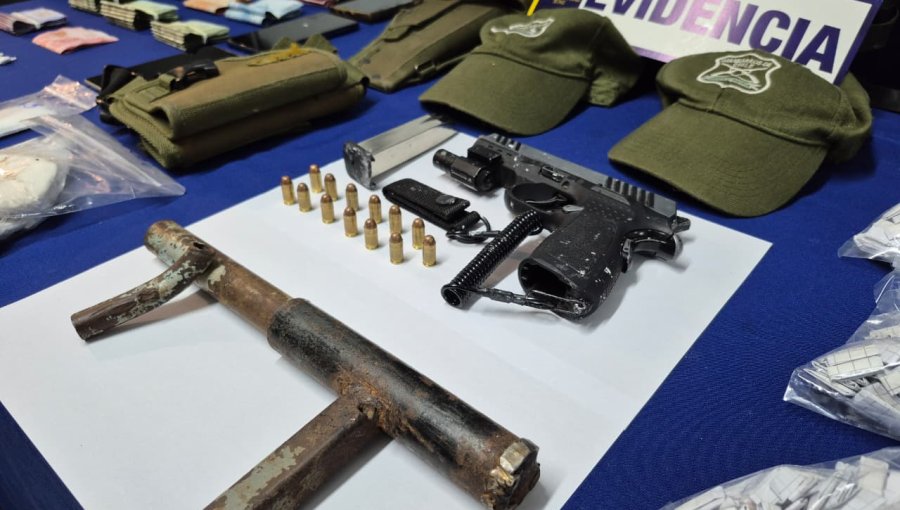 Desarticulan peligrosa organización criminal dedicada al narco en Quilpué: mantenían jockeys y fundas falsas de Carabineros