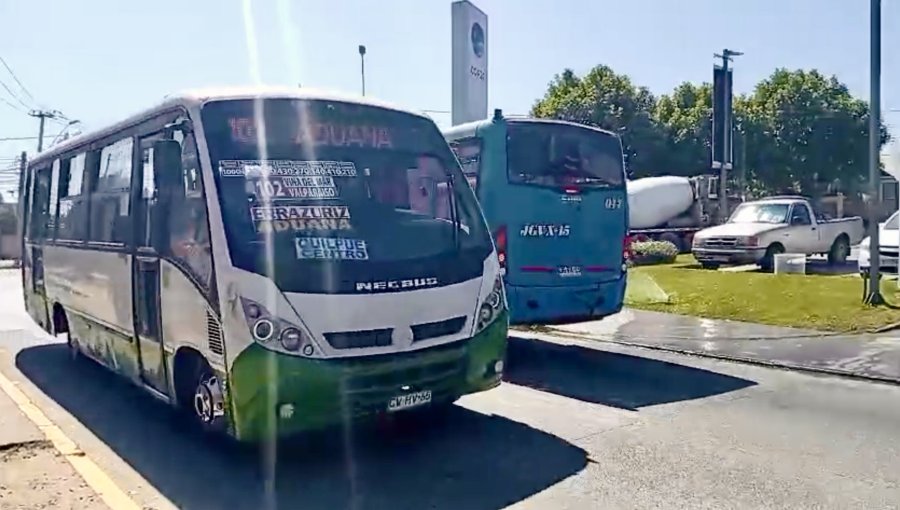 Calvario en la zona sur de Villa Alemana: vecinos denuncian esperas eternas por escasa frecuencia de los microbuses 102 y 103