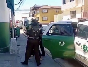 Peligroso delincuente con cinco causas pendientes logró ser capturado en Valparaíso