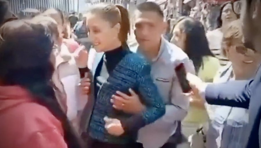Presidenta de México fue víctima de repudiable acto de acoso sexual en plena vía pública