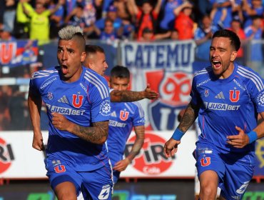 U. de Chile vuelve a los festejos tras vencer a Everton que se estanca cerca de la zona de descenso