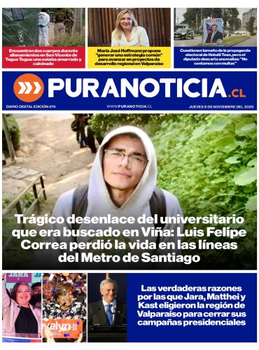 Edición 479 Jueves 6 de Noviembre del 2025