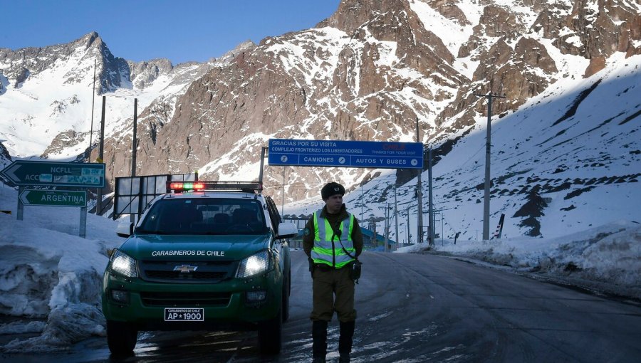 Paso Los Libertadores suspenderá el tránsito internacional debido a trabajos en el sistema de cámaras en el lado argentino