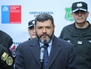 Subsecretario de Justicia descarta "red de crimen organizado a nivel transnacional" tras detención de 12 gendarmes