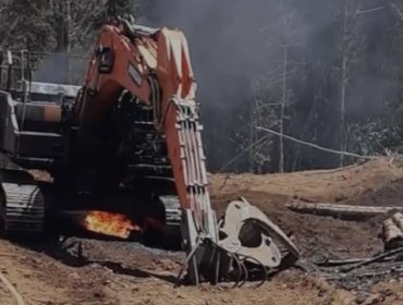 Dos atentados incendiarios en La Araucanía: Queman vivienda, bodegas y maquinaria