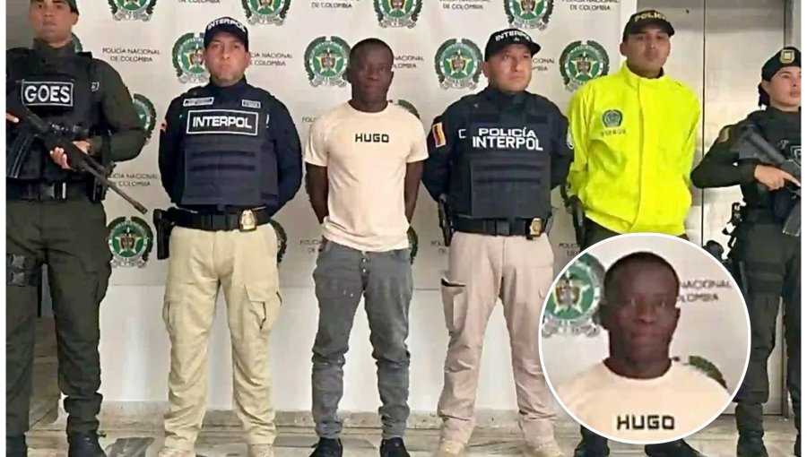 Capturan en Colombia a integrante de cartel que tenía la misión de expandir sus redes en Chile: era buscado por homicidio en La Calera