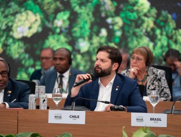 Presidente Boric participó junto a Bachelet de la primera sesión de la COP30 en Brasil