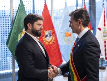 Presidente Boric saludó al nuevo presidente boliviano y le deseó éxito en su gobierno