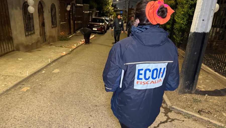 Encapuchado mató a balazos a hombre frente a su domicilio en Peñalolén