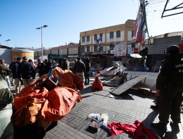 Inician segunda etapa del plan de recuperación del Barrio Meiggs: aparte de desalojo de toldos azules, ahora se incluyen quioscos metálicos