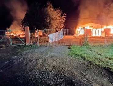 Ministro de Seguridad Pública viaja a La Araucanía tras ola de atentados incendiarios