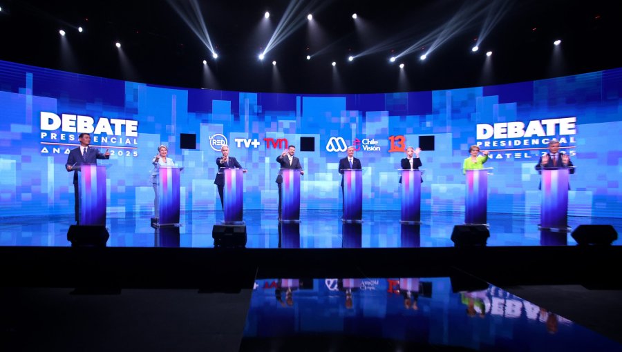 Debate presidencial: Esto respondieron los ocho candidatos sobre quién será su futuro ministro de Seguridad