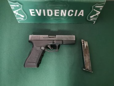 Dos delincuentes fueron detenidos tras robo frustrado en la plaza Victoria de Valparaíso