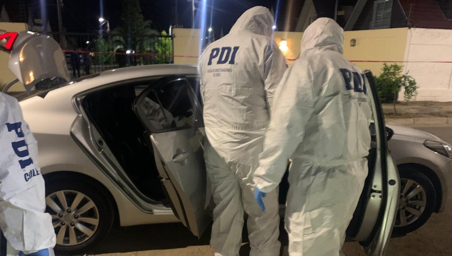 Ciudadano peruano de 26 años fue asesinado a disparos al interior de un auto en Quillota