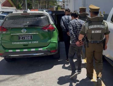 En el centro de Viña del Mar capturan a dos peligrosos integrantes de «La Jauría», banda dedicada a cometer violentos asaltos