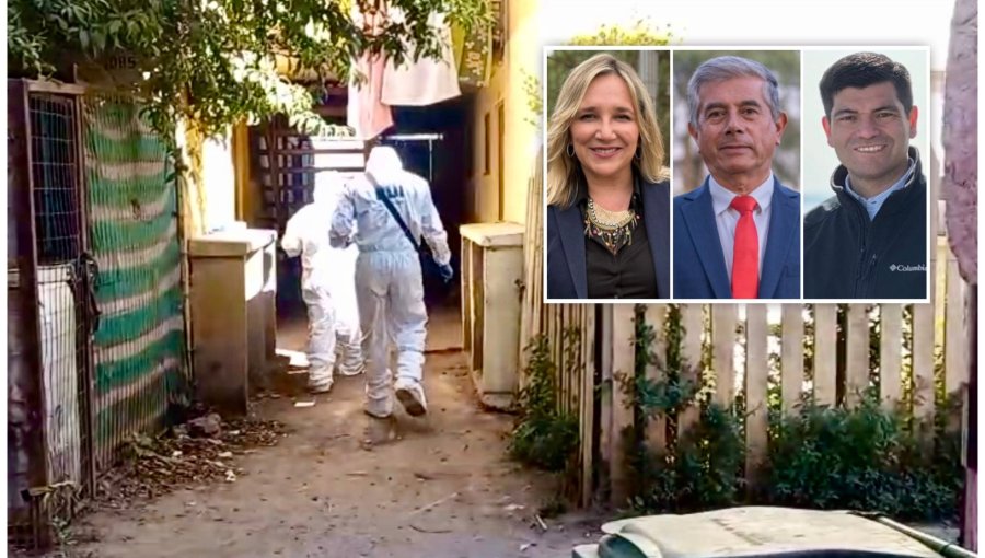 Candidatos de oposición acusan "improvisaciones" del Gobierno en materia de seguridad tras el triple homicidio de Quillota