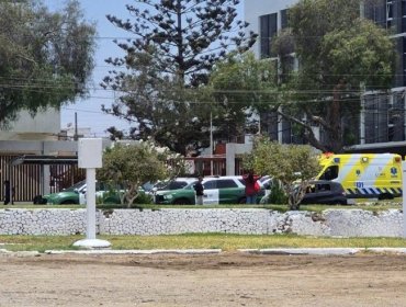 Hombre muere abatido tras apuñalar a funcionario en la Corte de Apelaciones de Arica