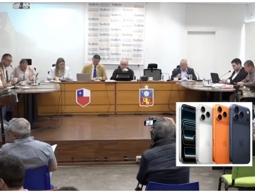 Polémica en Quillota: Concejo Municipal modifica el presupuesto para comprarles iPhone 17 a concejala Brito y a Prensa