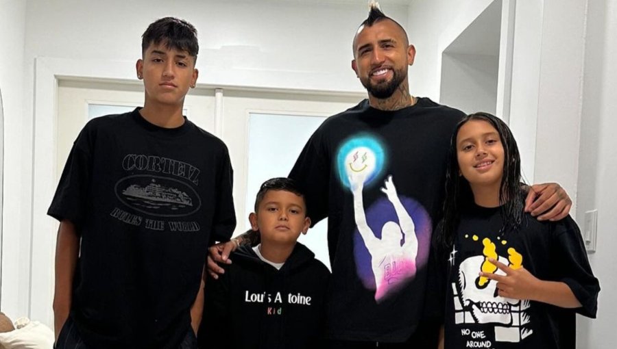 Arturo Vidal reaparece tras el violento accidente de sus hijos: “Todo bien, gracias a Dios”
