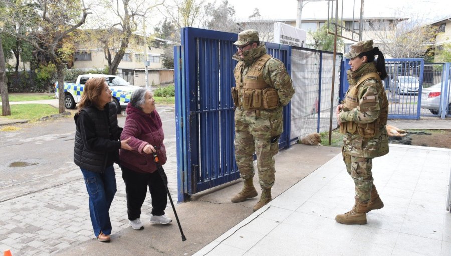 Elecciones: Ejército desplegó 15.132 efectivos en 2.269 recintos de votación