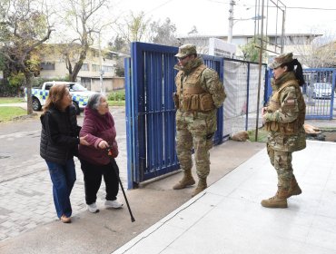 Elecciones: Ejército desplegó 15.132 efectivos en 2.269 recintos de votación