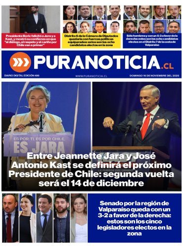 Edición 486 Domingo 16 de Noviembre del 2025