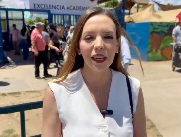 Camila Flores tras votar en Limache: "Este domingo parte la recuperación de Chile"